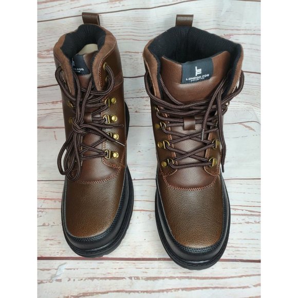 13M London Fog Style LFM005 Leather Upper Snow/Rain Resistant Boots Gift Ideas main image 9